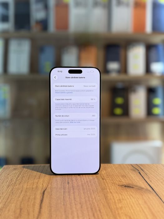 iPhone 16 Pro Max 256Gb/BATERIE98%/Garantie 12 luni @atsgsm.ro