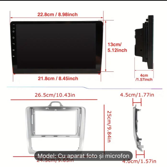 Vand navigatie auto SSGOO pentru Ford Focus 2 ( 2004-2011) noua