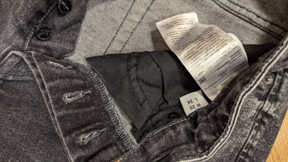 Черни дънки Only&Sons slim