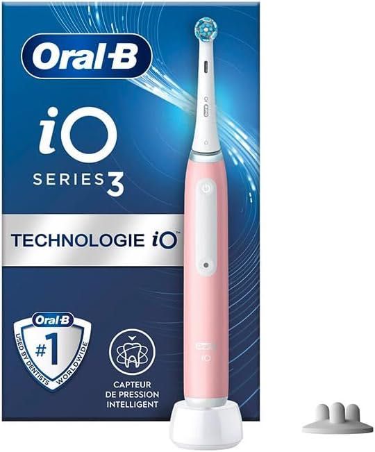 Periuta de dinti electric, Oral-B iO Series 3S Brush Pink, Roz,sigilat