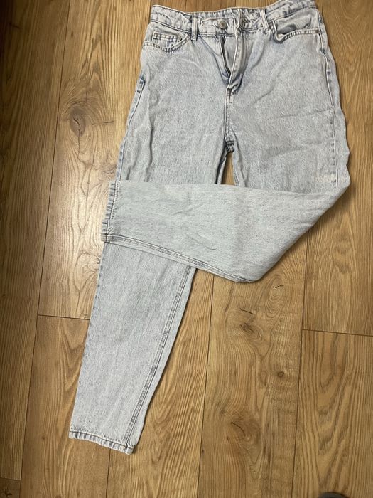 Blugi cu talie inalta mom fit 36/S