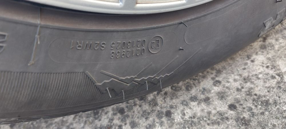 Jante cu anvelope de  iarna  de vânzare