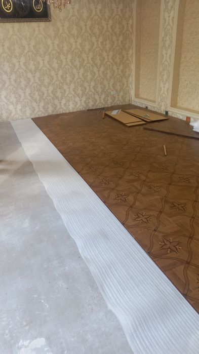 Шлифовка пол паркет