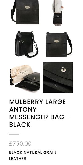 Mulberry cross body bag