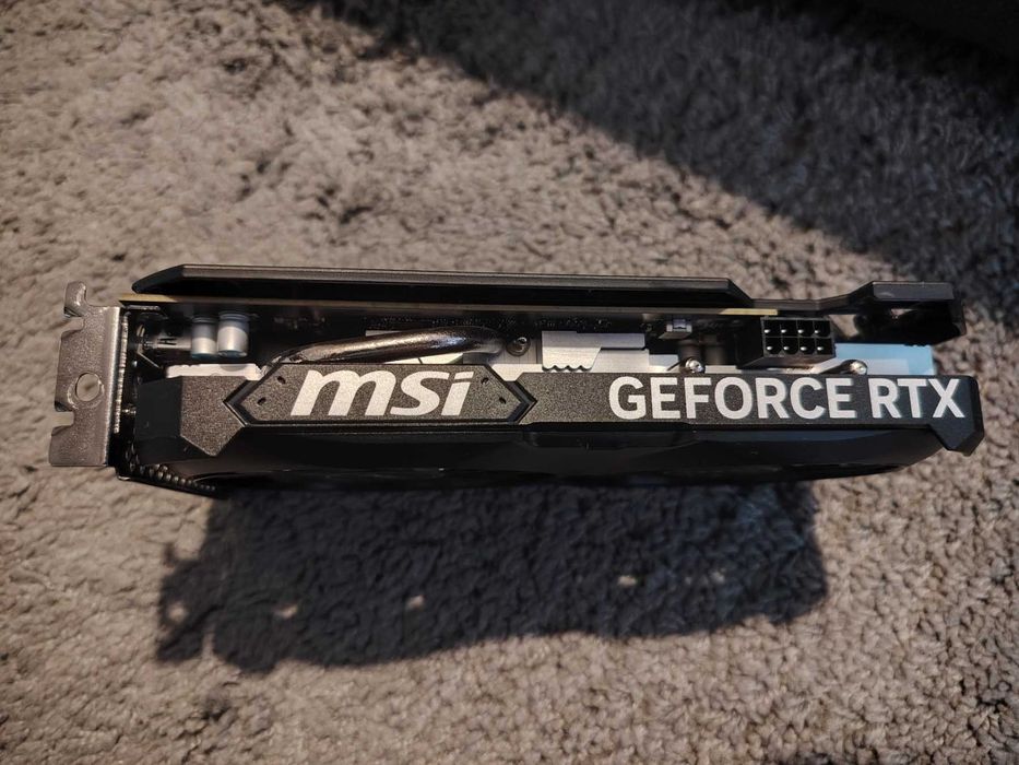 Видео карта Nvidia GF RTX 4060, 8GB, MSI Ventus 2X Black, OC, PCI-E 4.0, GDDR6