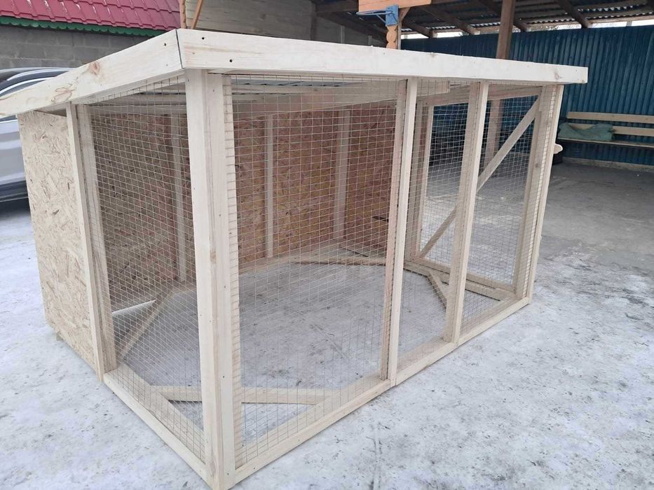 Готовый вольер для собаки