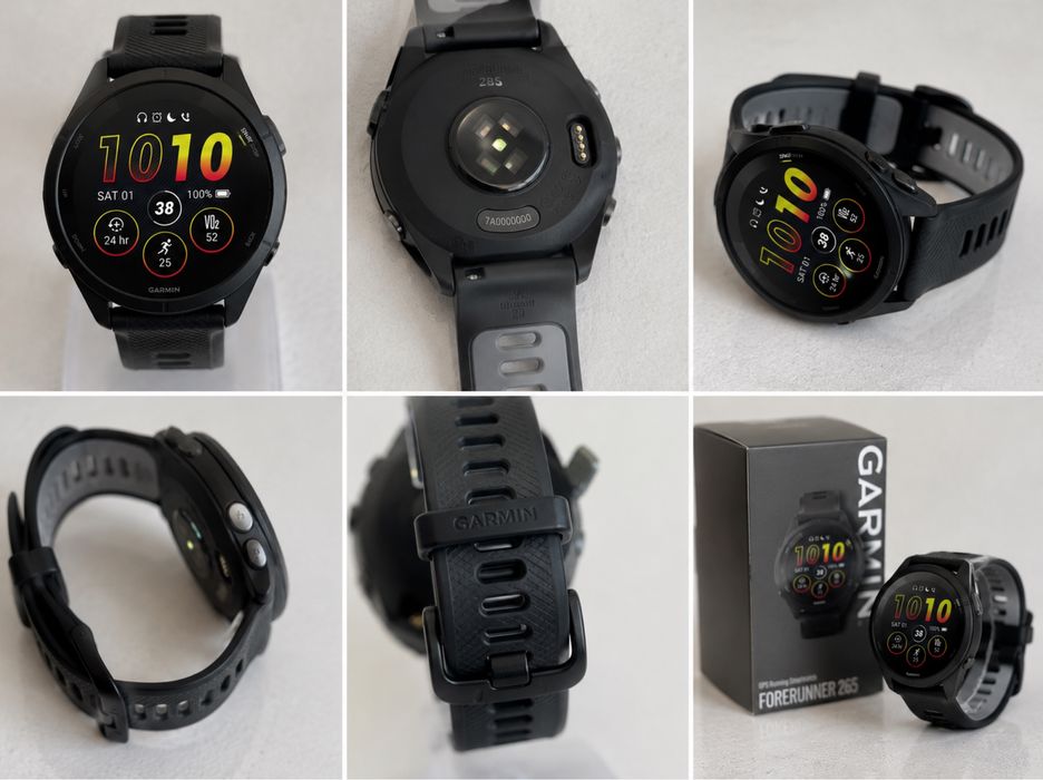 Смарт-часы Garmin Forerunner 265 черный-серый