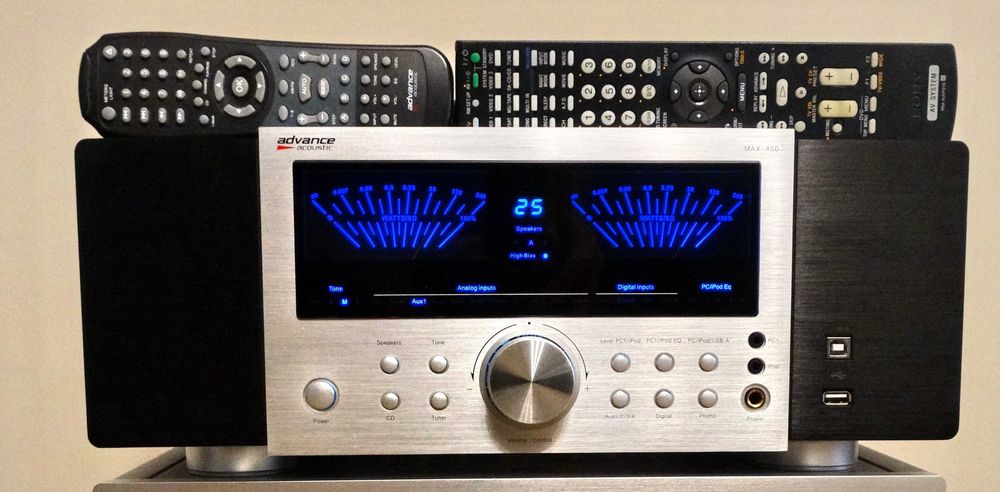 Amplificator Advance Acoustic MAX 450 , 2 x 120W (8 Ohm)