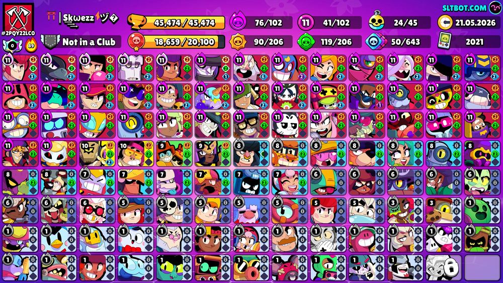 Аккаунт Brawl Stars