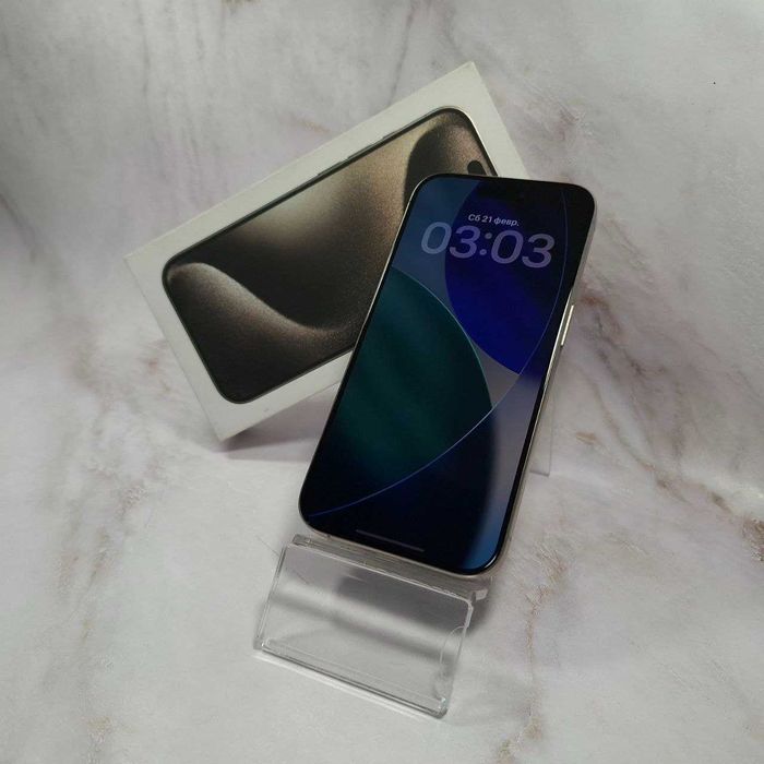 iPhone 15 Pro 128 Gb (г.Караганда ул. Ерубаева 54) Лот 900107