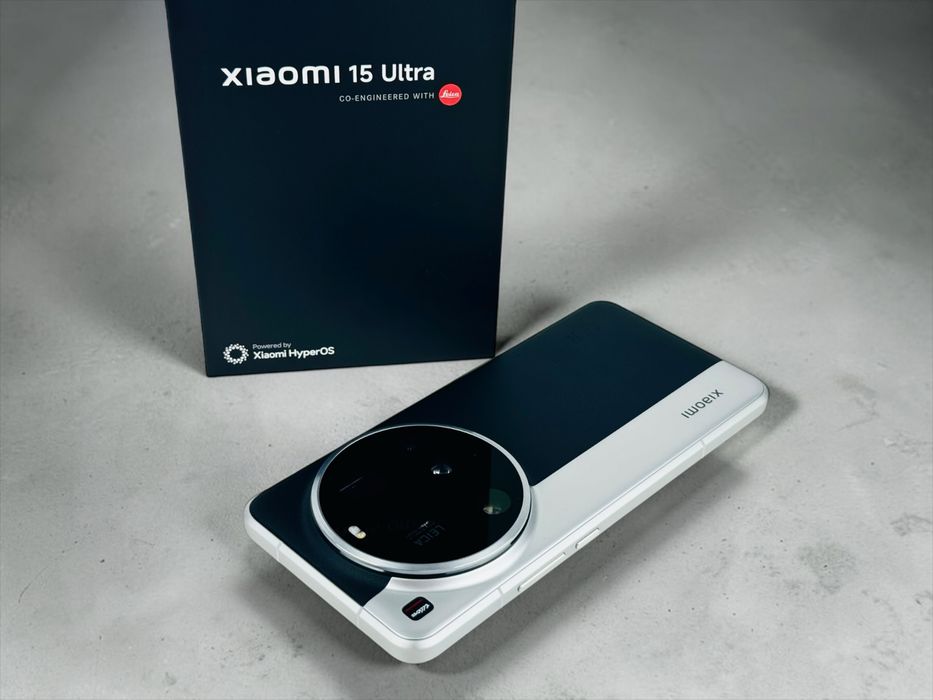 КАТО НОВ! Xiaomi 15 Ultra 5G 512GB 16RAM Silver 2г. Гаранция!