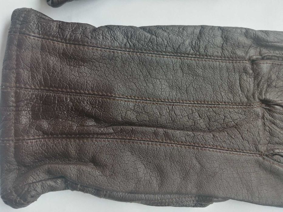 Lot 2 perechi manusi piele Valentino vintage Rusia Italia anii 80