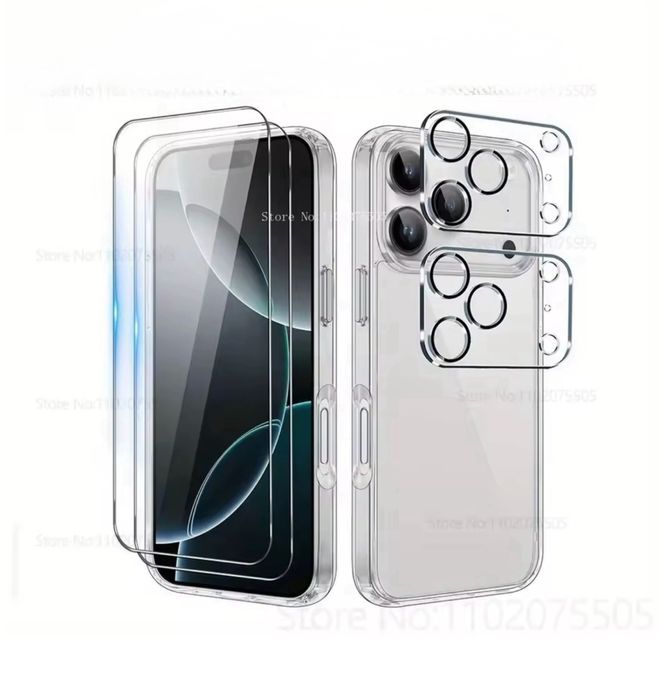 IPHONE 17 17 AIR 17 PRO 17 PRO MAX Pack Folie Sticla + Folie Camera