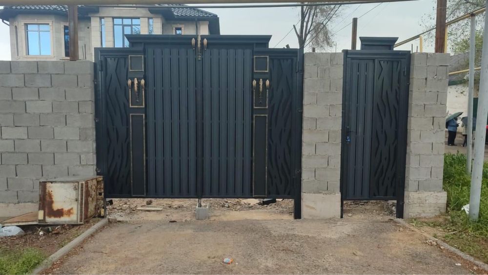 Қақпа ворота дарбаза какпа варота навес