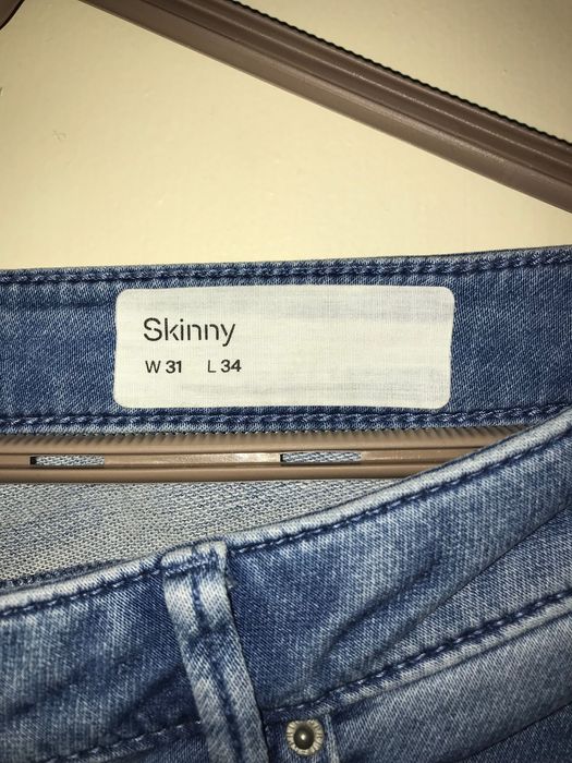 Светли дамски дънки Esprit W31L34, обличани няколко пъти