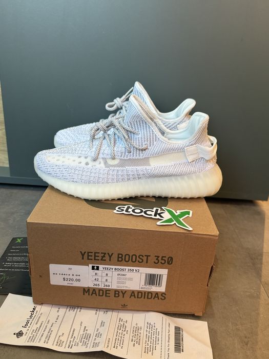 Yeezy Boost 350 V2 Static White , Poze Reale marimi 36-47