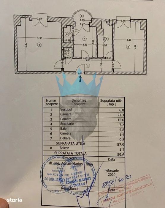 Apartament 2 Camere P-ta Unirii Bucuresti