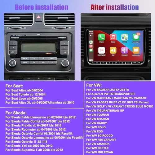 Нова SEMAITU Android мултимедия 2+32GB с CarPlay камера кола автомобил