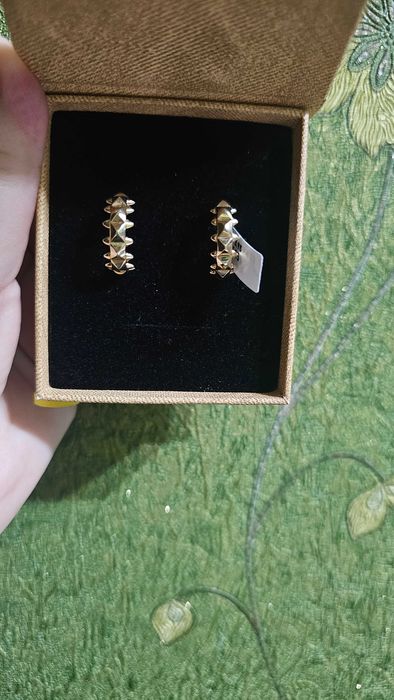 Золотые серьги 585