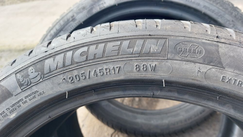 Нови гуми 205 45 17 Michelin Primacy 3 4 броя