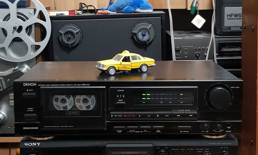 Casetofon Audio Deck Stereo Vintage DENON DRM 510 (Made in Japan)
