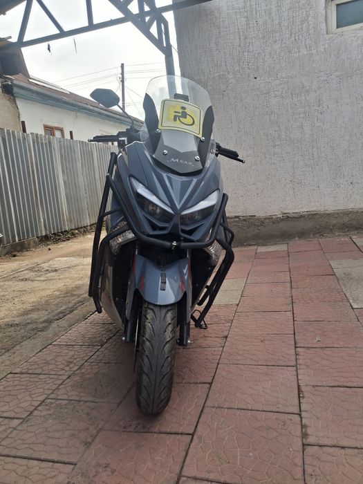 Мотоцикл на ходу