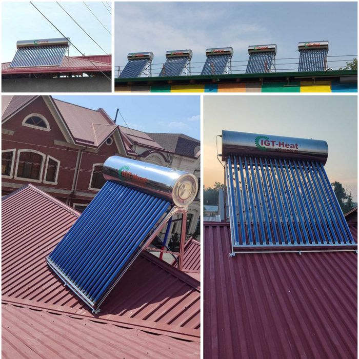 Солнечный водонагреватель для отопление и бассейн / Гарантия работы