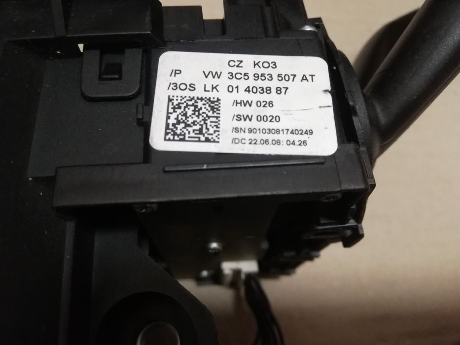 Ansamblu manete semnalizare stergatoare cu tempomat vw passat b6