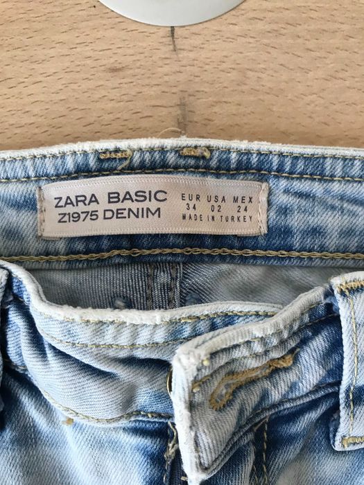 Blugi Zara pentru femei Blug alb de damă mărime 34