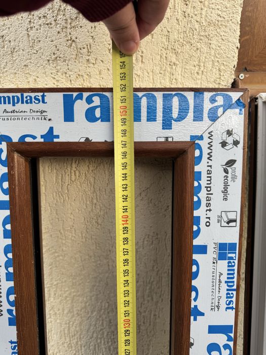 Doua panouri fixe stejar auriu