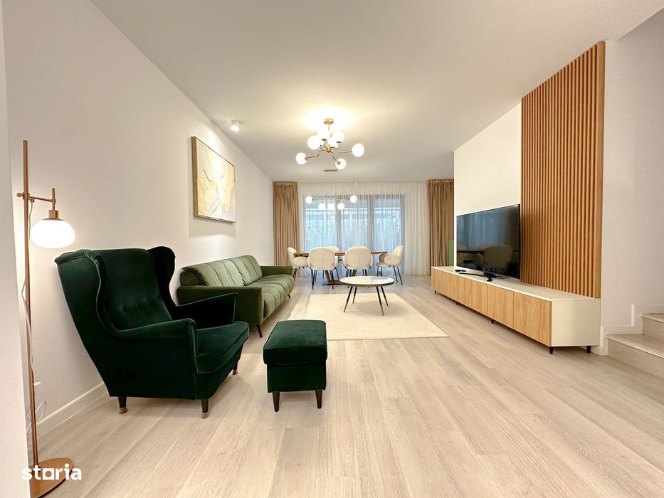 For Rent I 5 rooms TownhouseI Pipera I Gated Community