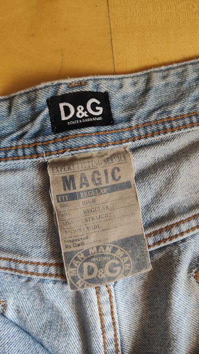 Blugi drepți Dolce Gabana-originali