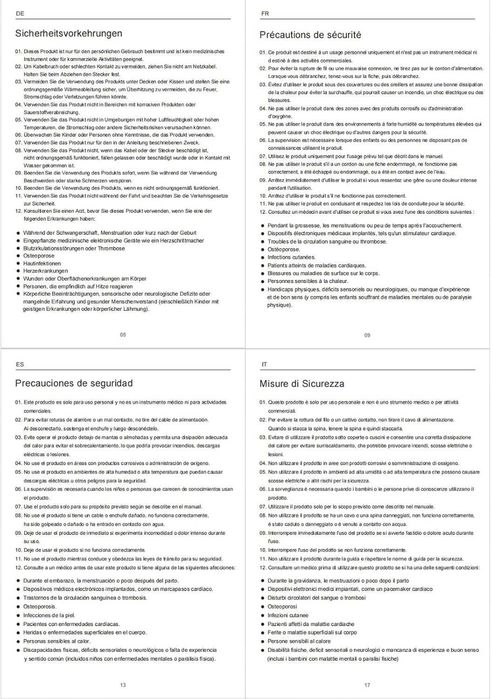 Шиацу масажор за шия и рамене с топлина KNQZE