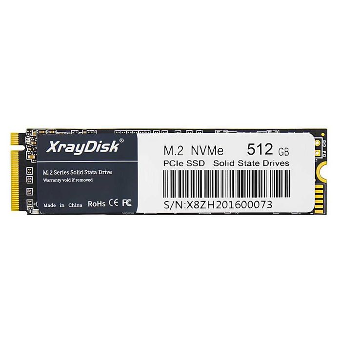 Высокоскоростной SSD-накопитель XrayDisk NVMe 512GB