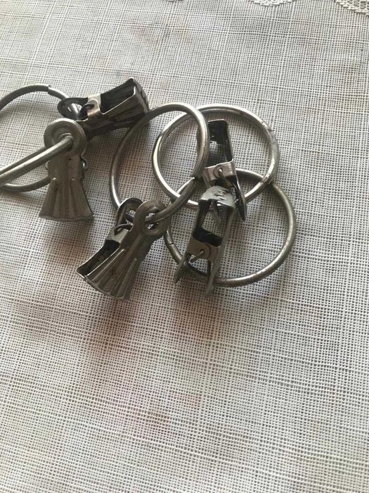 Кольца для подвески штор, занавесок.