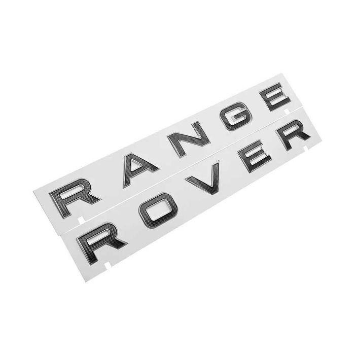 Scris NOU Litere Logo Emblema Capota Haion Portbagaj Range Rover Negru