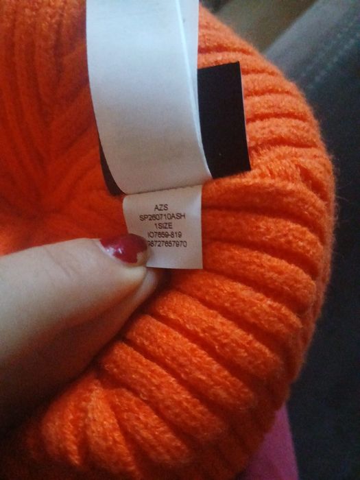Nike ACG x Inter Milan – căciulă beanie portocalie, nouă fara eticheta