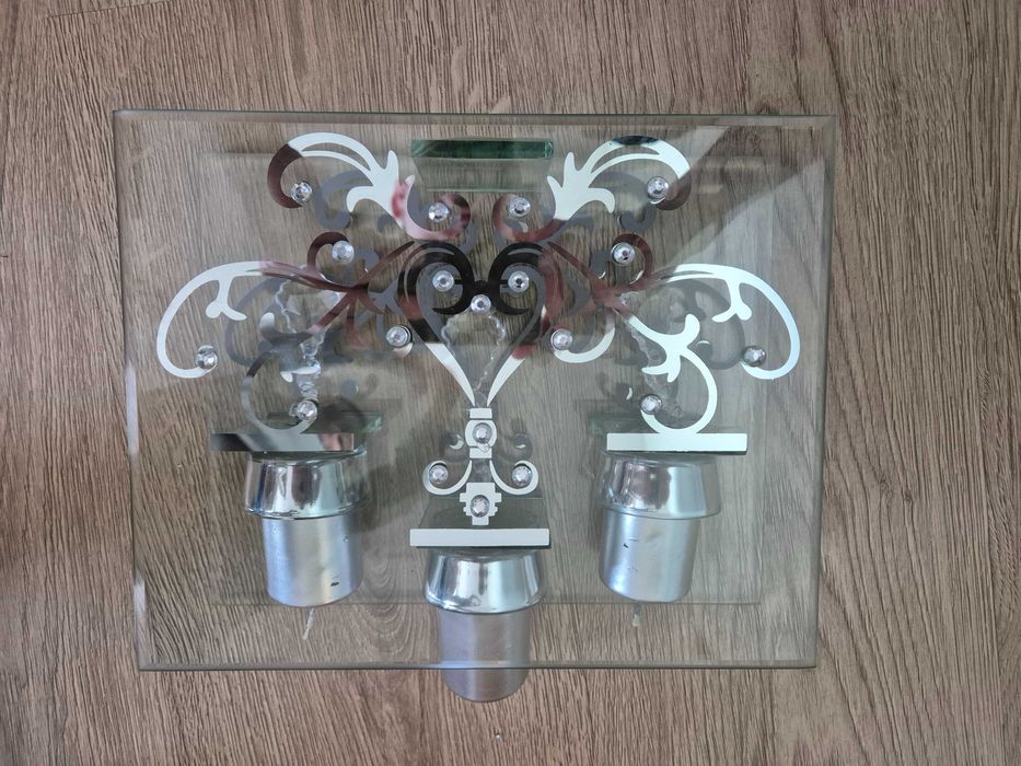 Свещник с 3 свещи