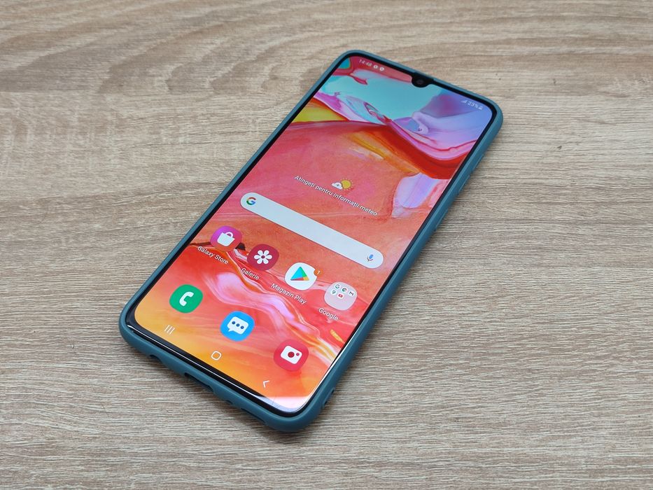 Samsung A70 128gb 6Gb Ram Blue in stare foarte buna