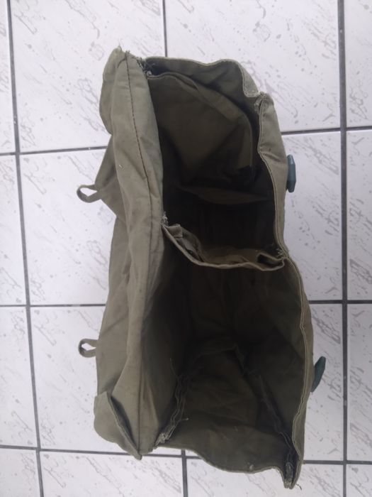 Торба за противогаз / брезенти чанта/ и раница мешка