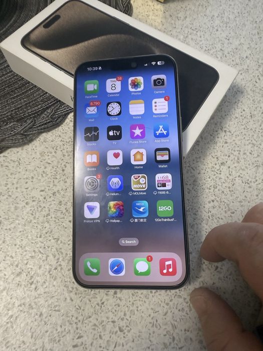 Iphone 15 Pro Max Natural Titanium