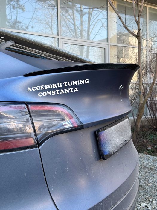 Eleron Portbagaj - Tesla Model Y Negru Lucios