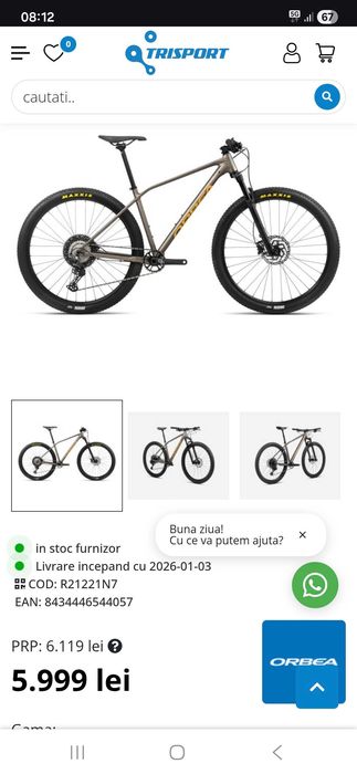 Bicicleta orbea alma h30 mtb