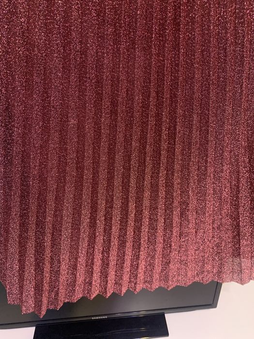 Fusta plisata midi Reserve, masura M