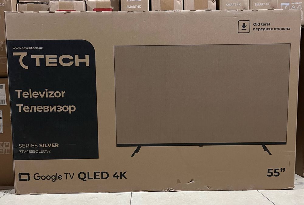 Televizor 55 7Tech Qled 4k google tv
