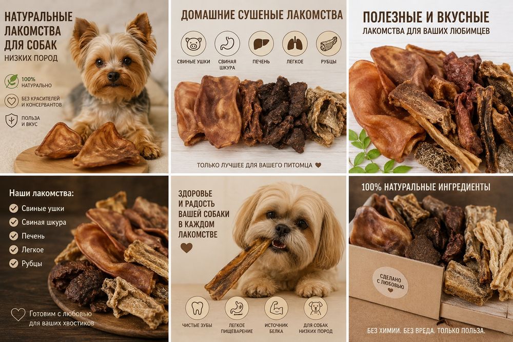 Лакомства для собак