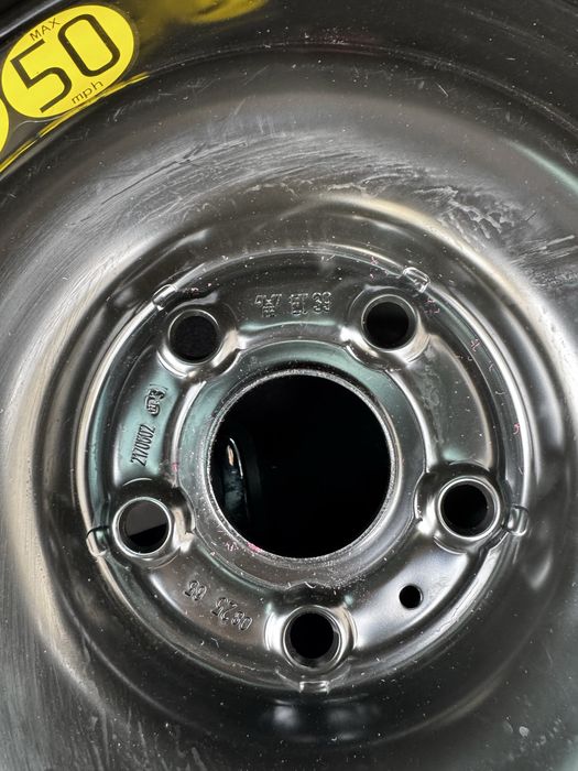 Roata rezerva toyota corolla