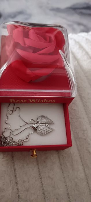 Цепочка с уклоном. Серебро 925 проба. Новая.