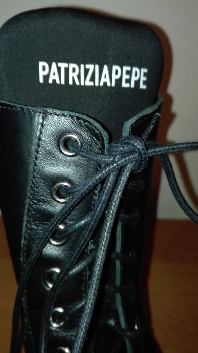 Боти от естествена кожа  Patrizia Pepe