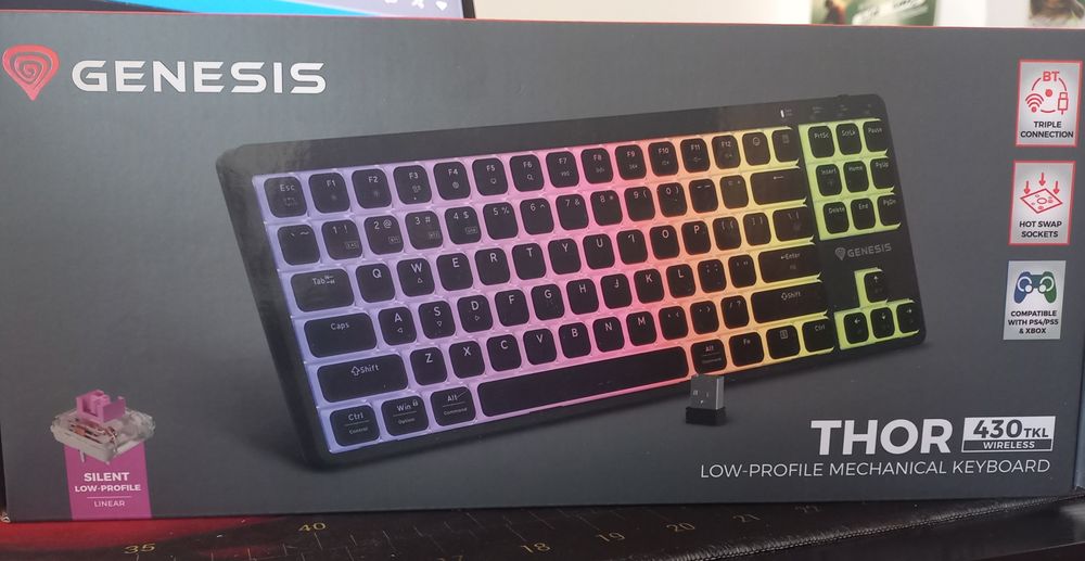 Tastatura Gaming Genesis Thor 430TKL
